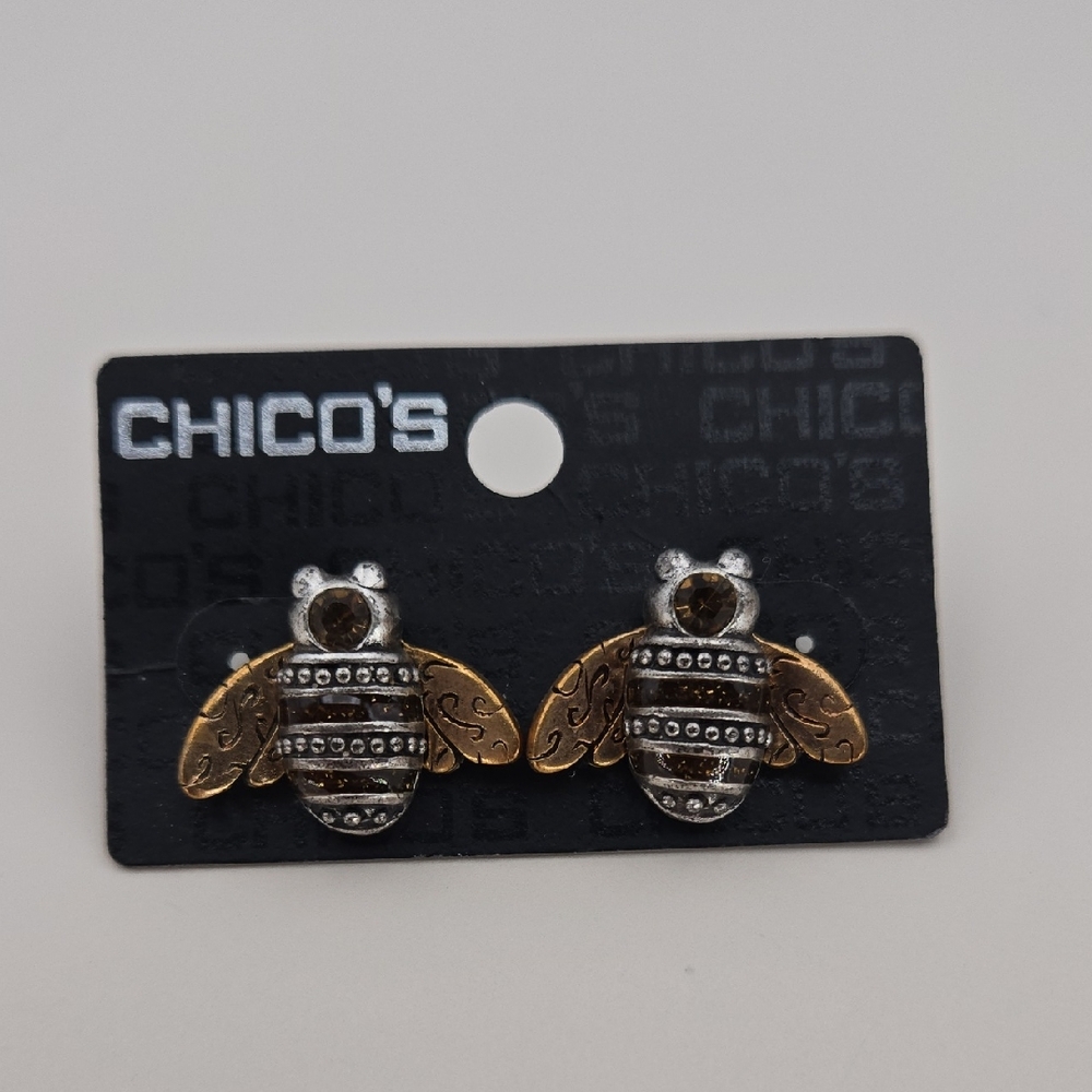 Chico's Bee Stud Earrings